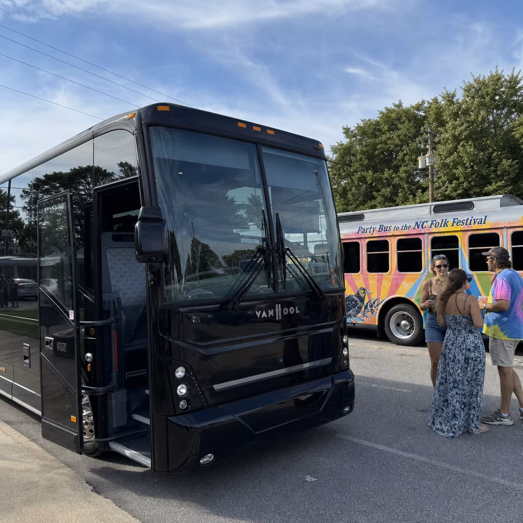 Party Bus to the NC Folk Festival