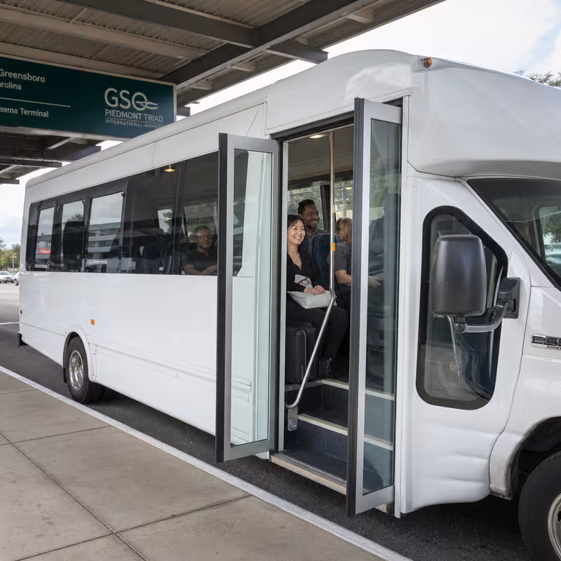 Greensboro Airport Transportation fleet vehicle