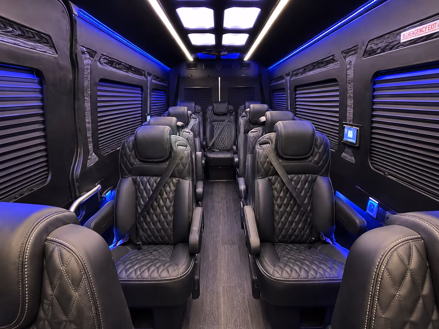 Greensboro Airport Shuttle & Transportation party bus exterior