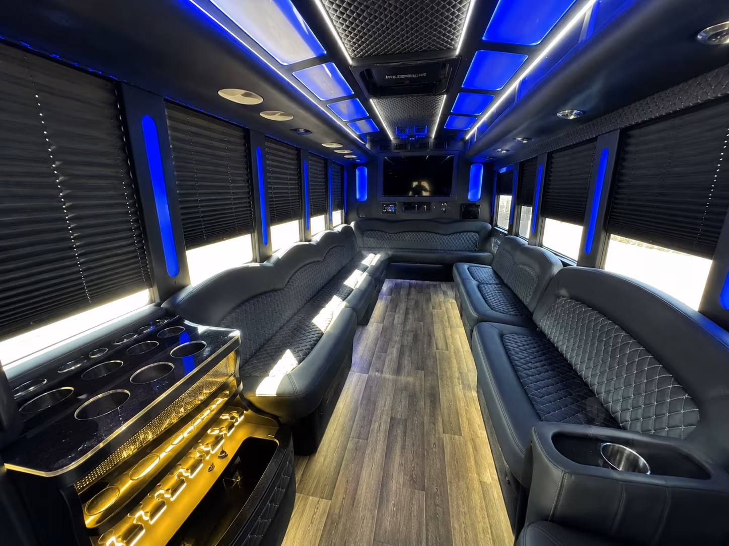 Greensboro Birthday, Sweet 16, & Quinceañera Transportation onboard seating
