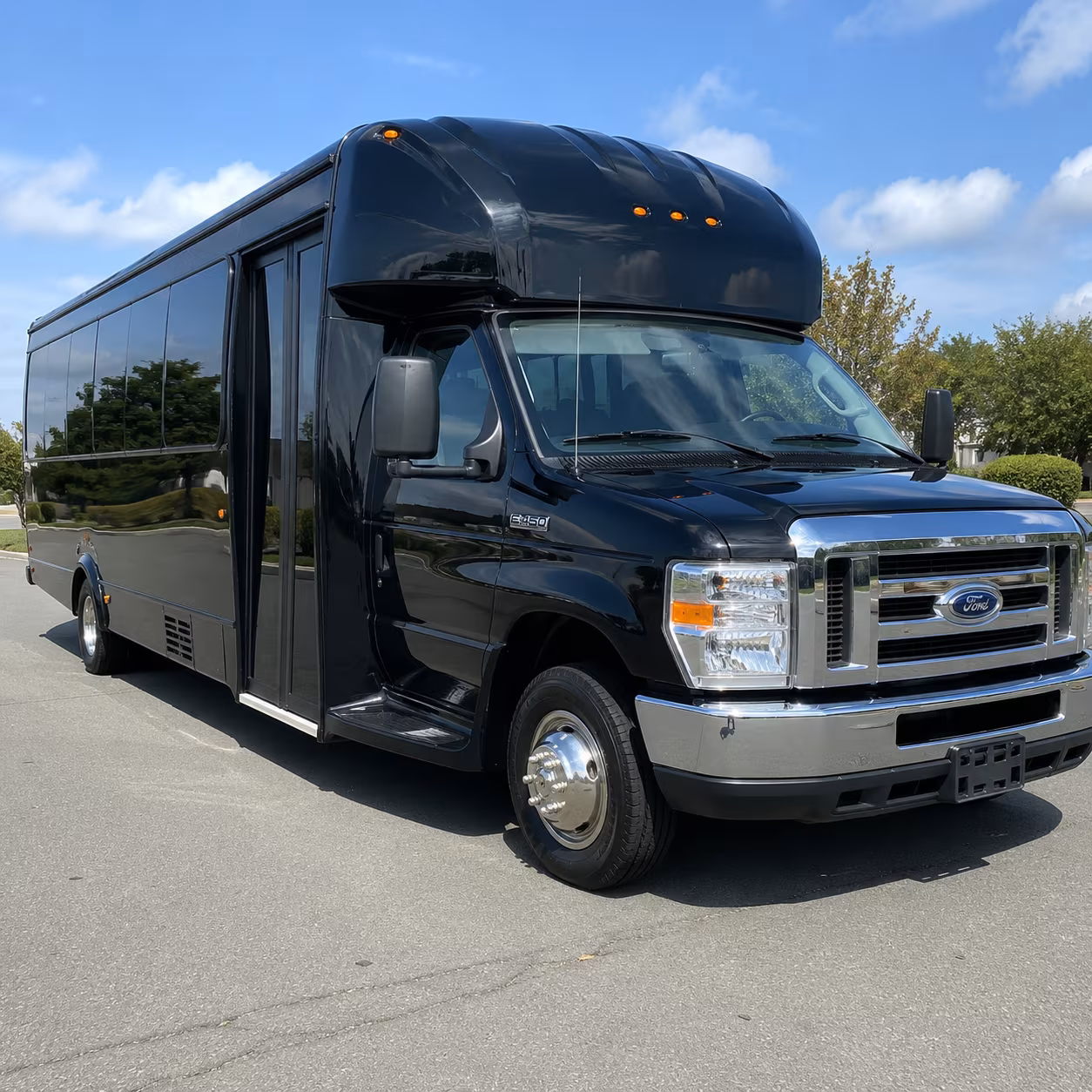 Greensboro Concert & Music Festival Transportation party bus exterior