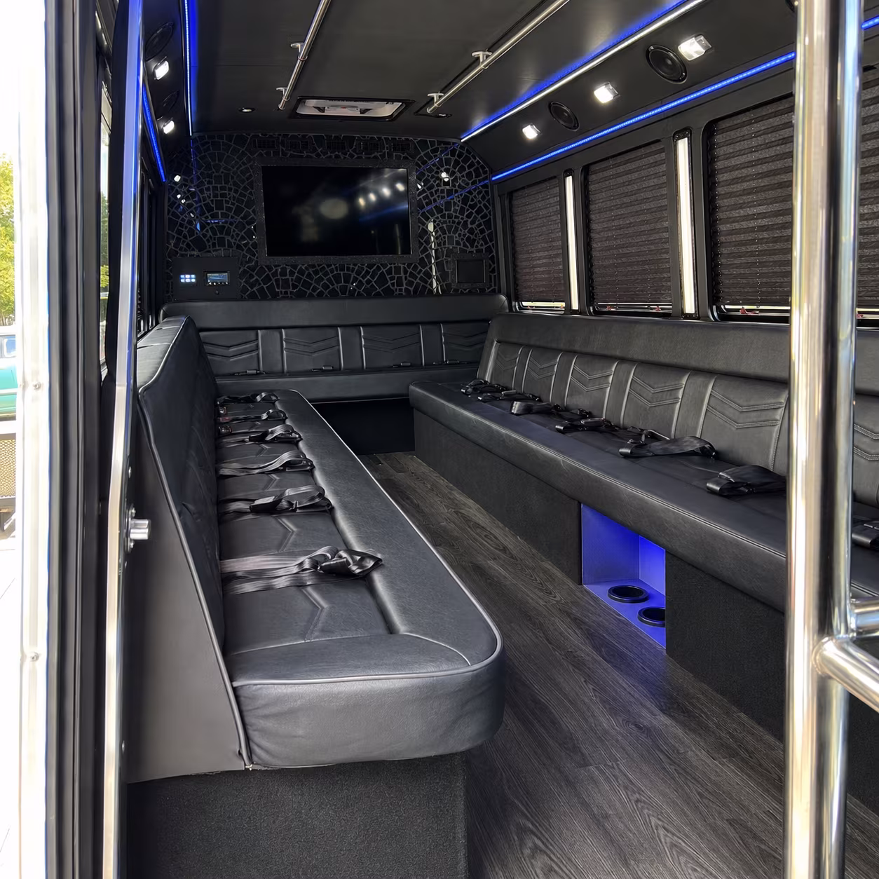 Greensboro Concert & Music Festival Transportation onboard seating