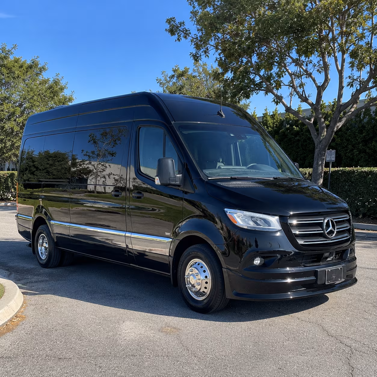 Greensboro Corporate Transportation party bus exterior