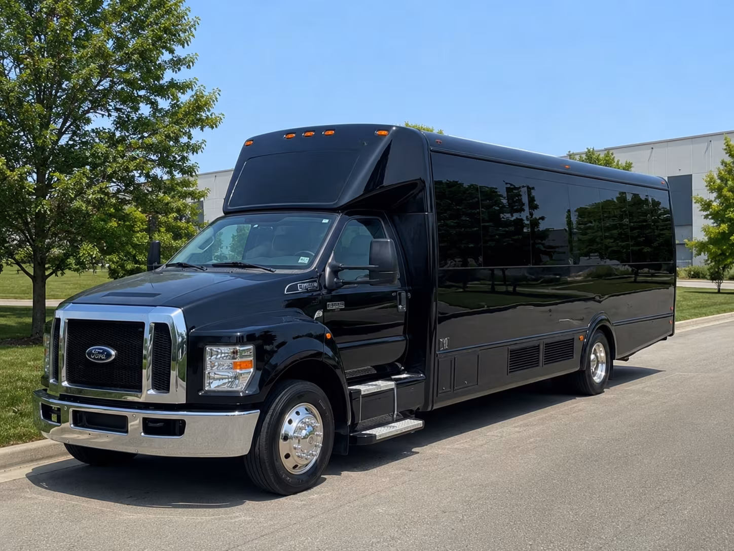 Greensboro Private Event Transportation onboard seating