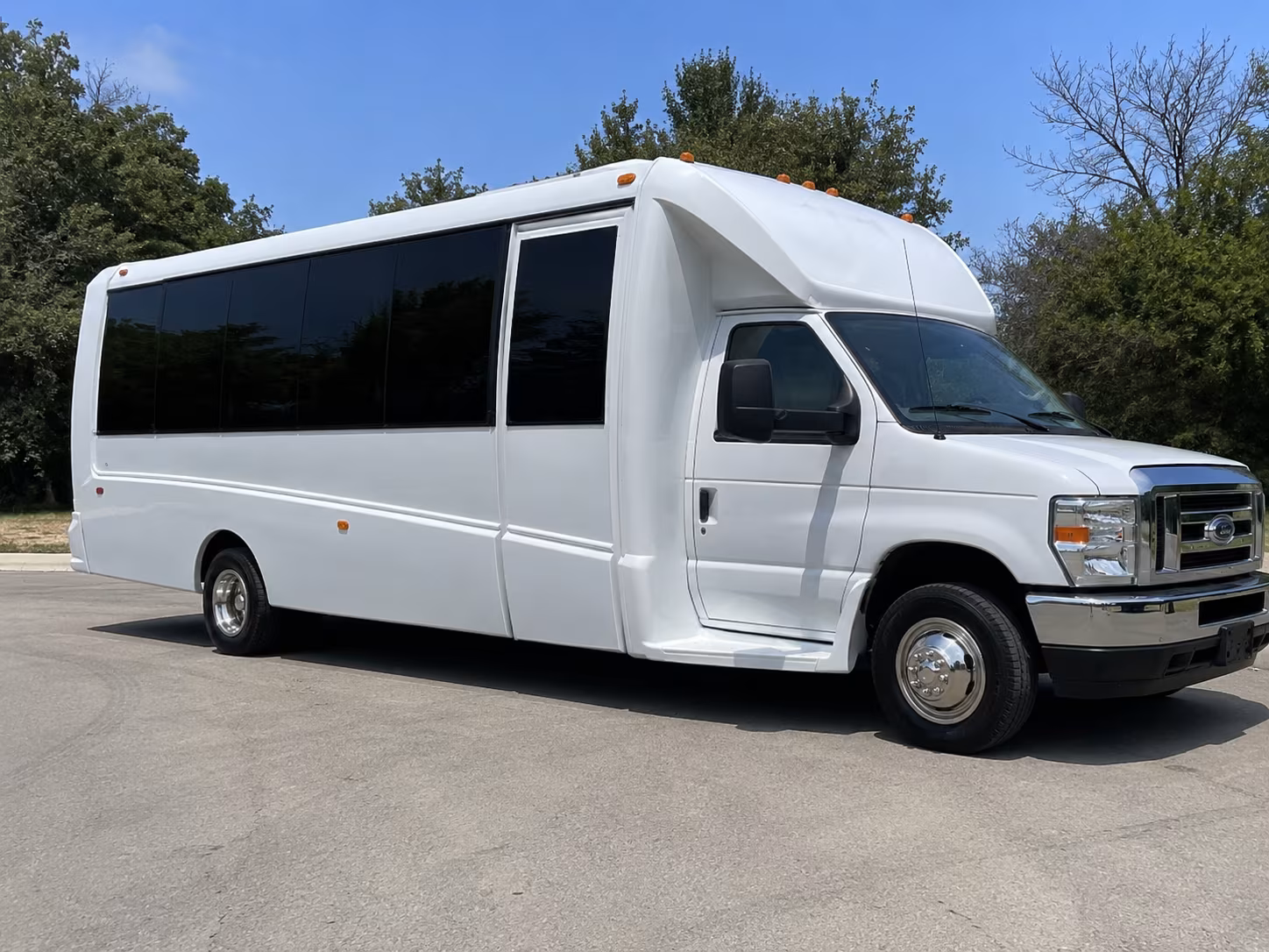 Greensboro Private Event Transportation party bus interior