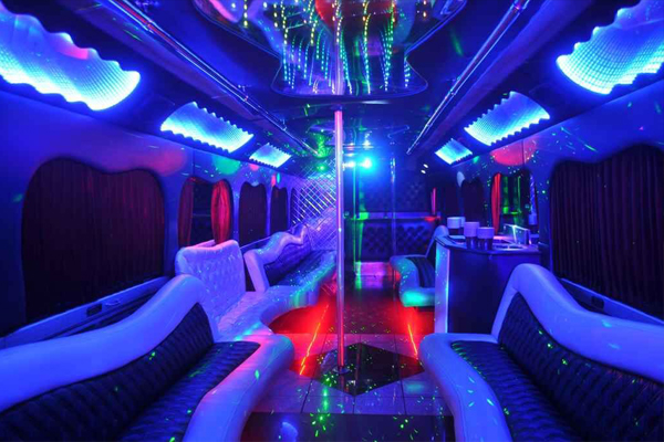 18 person party bus rental Greensboro